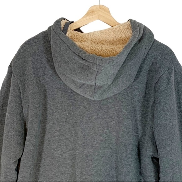 Swisswell Winter Fleece Sherpa Lined Zip up Hooded Jacket Size Medium - Picture 11 of 11